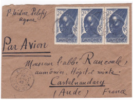 From Dahomey To France - 1945 - Lettres & Documents