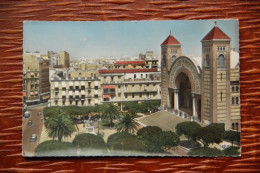 ALGERIE - ORAN, La Place Jeanne D'ARC Et La Cathédrale - Oran