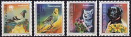 Croatia 1997 Serbian Krajina Fauna Pets Dogs Cats Birds Parrot Pigeon, Set MNH - Papagayos