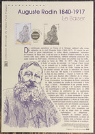 France - Document Philatélique - Premier Jour - YT Nº 5168 - Auguste Rodin - 2017 - 2010-2019