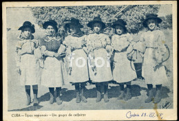 1955 POSTCARD CEIFEIRAS CUBA BEJA ALENTEJO PORTUGAL CARTE POSTALE - Beja