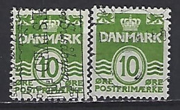 Denmark 1950  Wavy Lines (o) Mi.328 X+y - Oblitérés