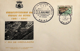 1957 Moçambique Cinquentenário Da Cidade Da Beira - Mozambique