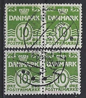 Denmark 1950  Wavy Lines (o) Mi.328 X+y - Gebraucht