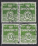 Denmark 1950  Wavy Lines (o) Mi.328 X+y - Used Stamps