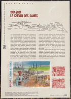 France - Document Philatélique - Premier Jour - Chemin Des Dames - YT Bloc Nº F 5138 - 2017 - 2010-2019