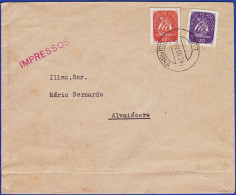 Cover - Porto To Marseille, France -|- Postmark - S. Bento. Porto. 1947 - Cartas & Documentos