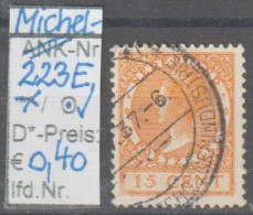 1934 - NIEDERLANDE - FM/DM "Königin Wilhelmina" 15 C Orange - O Gestempelt - S. Scan (223Eo Nl) - Gebruikt