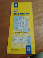 148 //  CARTE MICHELIN LUCHON - PERPIGNAN 1983-1984 - Strassenkarten