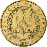 Djibouti, 10 Francs, 2016, Bronze-Aluminium, SPL - Dschibuti