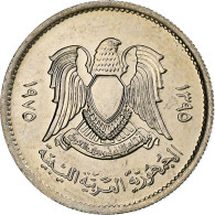 Libye, 10 Dirhams, 1975/AH1395, Copper-Nickel Clad Steel, SPL, KM:14 - Libya