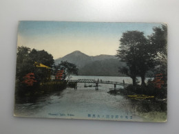 JA/386 .. JAPAN Ansichtskarten - Chuzenji-See, Nikko Hashijiri Onokoji-Tempel Zenchukohi - Osaka