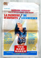 Affiche Originale Ciné LA FAISEUSE D'ENFANTS/BABY MAKER Barbara HERSHEY 1970 35X55cm James BRIDGES - Affiches & Posters