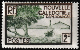 Timbre-poste Gommé Neuf** - Baie De La Pointe Des Palétuviers - N° 140 (Yvert) - Nouvelle-Calédonie Et Dépendances 1928 - Ungebraucht