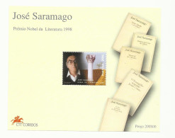 Portugal 1998 - José Saramago, Literature Nobel Prize S/S MNH - Neufs