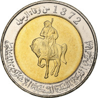 Libye, 1/2 Dinar, 2004, Bimétallique, SPL, KM:27 - Libye