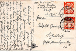 62309 - Deutsches Reich / Danzig - 1937 - 2@5Pfg Rollenzaehnung A AnsKte DANZIG-OLIVA -> Duesseldorf - Storia Postale