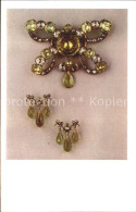 72356961 Schmuck Jewelry With Chrysolite 18th Century UssR Diamond Fund  - Mode