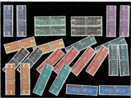 ITALIA REPUBBLICA ,"Pacchi In Concessione" ,26 Pezzi Ripetuti ,MNH ,qualita Ottima - Consigned Parcels