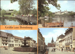 72016574 Bernburg Saale HO Cafe Baerenburg Thaelmannplatz Schloss Bernburg - Bernburg (Saale)