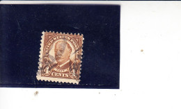 STATI UNITI   1930 - Yvert  293° -  Taft - Used Stamps