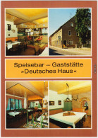 Ansichtskarte Dahme (Mark) Speisebar - Gaststätte "Deutsches Haus" 1988 - Dahme