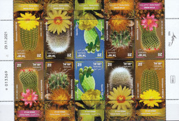 Israel 2022**, Kakteen / Israel 2022, MNH, Cacti - Cactus