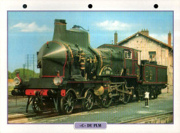 Locomotive à Vapeur C Du PLM - Ferrocarril