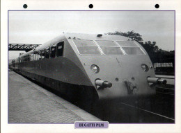 Locomotive Bugatti PLM - Chemin De Fer