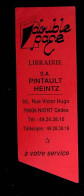 Marque-pages, Librairie Double Page, S.A Pintault Heintz, 79, Niort, Frais Fr 1.60 E - Segnalibri
