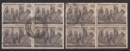 Block Of 4 X 2 , 2500TH ANNIV OF CHARTER OF CYRUS THE GREAT FOUNDER, PERSIAN EMPIRE Ruler, India 1971 - Hojas Bloque