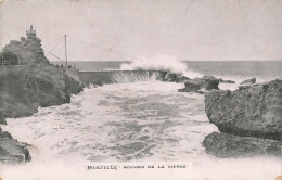 FRANCE - Biarritz - Rocher De La Vierge  - Carte Postale Ancienne - Biarritz