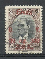Turkey; 1930 Opening Of Ankara-Sivas Railway Line 250/500 K. - Used Stamps