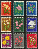 Macau Sc# 372-381 (no 5a) MH 1953 1a-3p Flowers - Ungebraucht