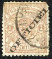 Luxembourg Sc# O11 Used (a) 1875-1876 1c Officials - Oficiales