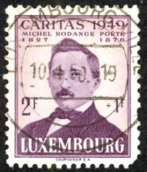 Luxembourg Sc# B153 Used 1949 4fr+2fr Michel Rodange - Gebruikt