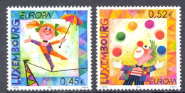 Luxembourg Sc# 1091-1092 MNH 2002 Europa - Neufs