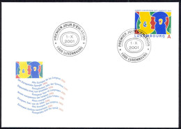 Luxembourg Sc# 1062 FDC 2001 10.1 European Year Of Languages - Nuevos