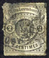 Luxembourg Sc# 14 Used 1867 2c Coat Of Arms - 1859-1880 Stemmi