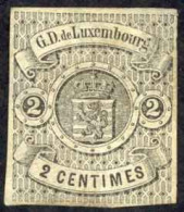 Luxembourg Sc# 4 Mint No Gum 1863 1c Coat Of Arms - 1859-1880 Coat Of Arms