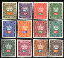 Liechtenstein Sc# O47-O58 MNH 1968-1969 Officials - Service