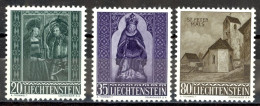 Liechtenstein Sc# 329-331 MNH 1958 Christmas - Ungebraucht