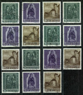 Liechtenstein Sc# 329-331 Used Lot/5 1958 Christmas - Gebraucht