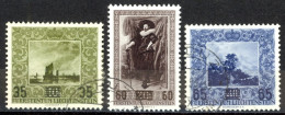 Liechtenstein Sc# 281-283 Used 1954 Surcharged - Usados