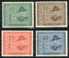 Liechtenstein Sc# 270-273 MNH 1953 Lord Baden Powell - Ungebraucht