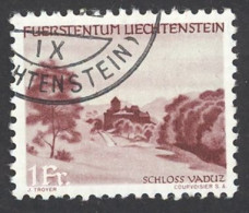 Liechtenstein Sc# 209 Used 1944-1945 1fr Scenes - Gebraucht