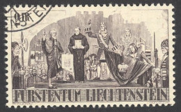 Liechtenstein Sc# 180 Used 1942 Scene Of Homage - Gebraucht