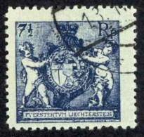 Liechtenstein Sc# 58 Used 1921 7 1/2rp Definitives - Gebraucht