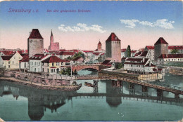 FRANCE - Strasbourg - Bei Den Gedecken Brücken - Carte Postale Ancienne - Strasbourg