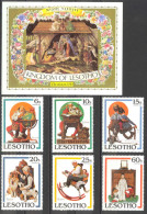 Lesotho Sc# 344-350 MNH 1981 Christmas - Lesotho (1966-...)